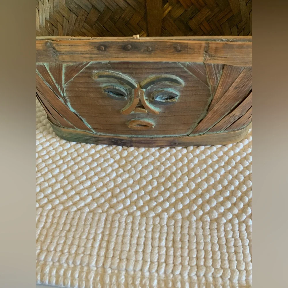 VINTAGE ABORIGINAL BASKET .